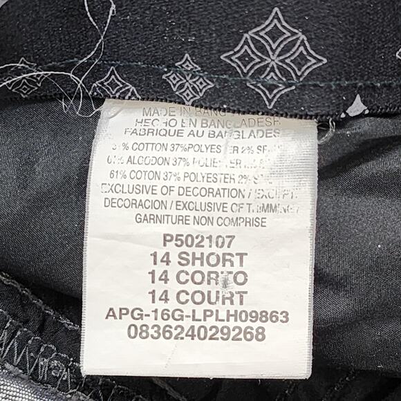 Lee Pants Womens 14 SHORT Gray Mid Rise Madelyn No Gap Platinum Label Trouser - Picture 7 of 13